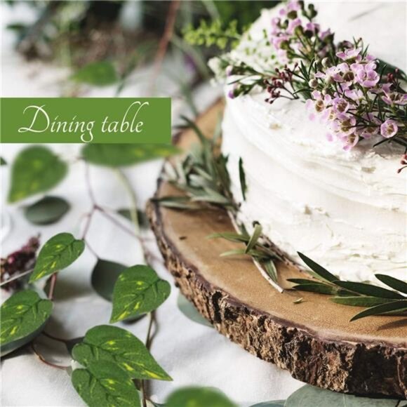 78-Ft 12 Pack Silk Artificial Vines Leaf Garland Plants Hanging Wedding Garland - Picture 6 of 7